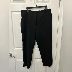 Dion Lee - Designer - Black Wide Leg Trousers